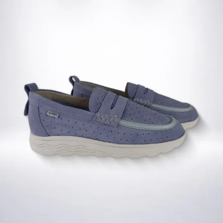 Gard Nicosia Ženske Kožne Mokasine - Lavanda-Ljubičaste