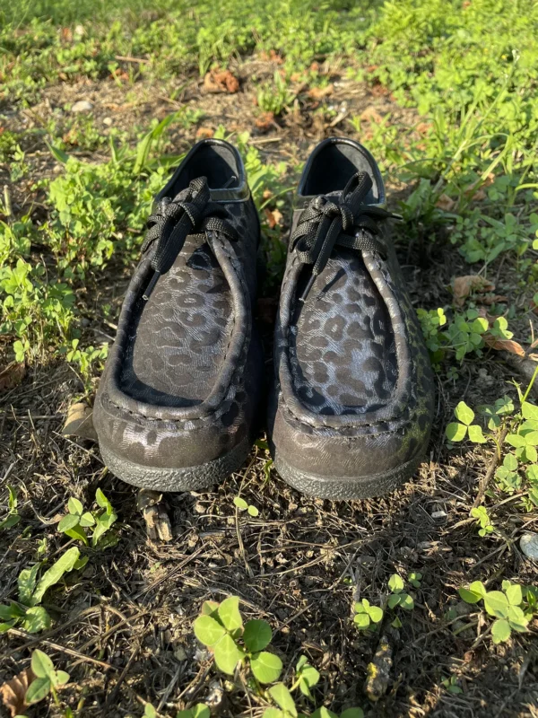 Sebago ženske cipele leopard dezen sivo-crna – prirodna koža, Jesen-Zima 2025 - Image 3