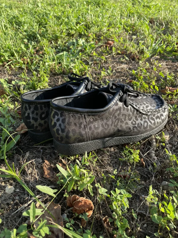 Sebago ženske cipele leopard dezen sivo-crna – prirodna koža, Jesen-Zima 2025 - Image 4