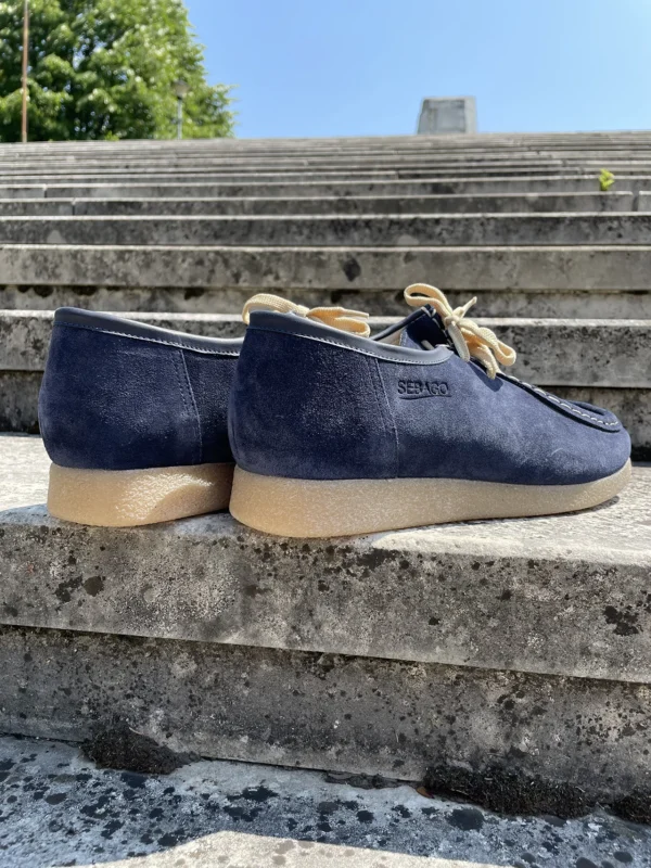 Sebago plave muške cipele Target model od prirodne kože – Jesen Zima 2025 - Image 3