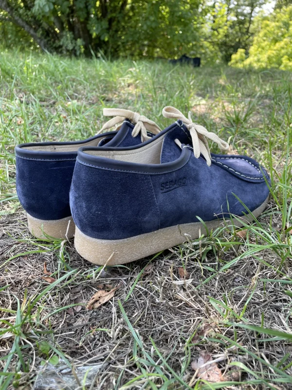 Sebago plave muške cipele Target model od prirodne kože – Jesen Zima 2025 - Image 4