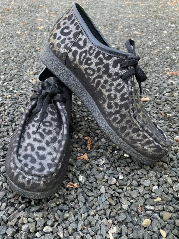 Sebago ženske cipele leopard dezen sivo-crna – prirodna koža, Jesen-Zima 2025 - Image 16