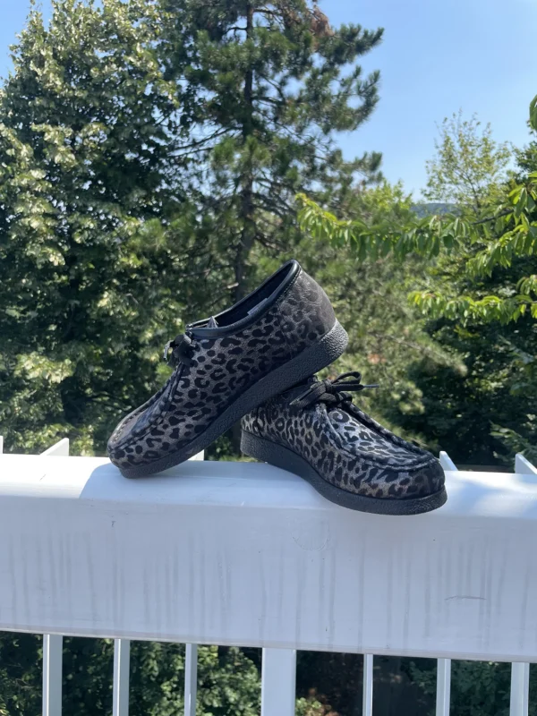 Sebago ženske cipele leopard dezen sivo-crna – prirodna koža, Jesen-Zima 2025 - Image 18