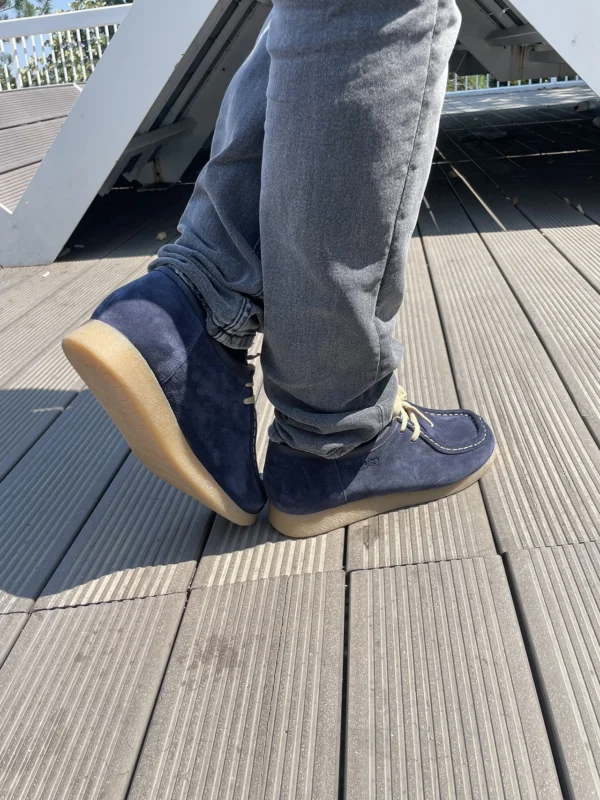 Sebago plave muške cipele Target model od prirodne kože – Jesen Zima 2025 - Image 8
