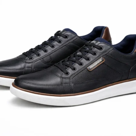 Pegada muške patike crne – koža, Ljeto 2026