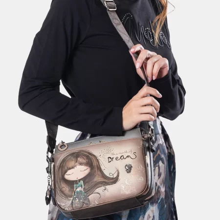 Anekke torba preko ramena, Real medium crossbody torba, Anekke torba