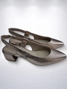 Marco Tozzi salonke platinum sa blok petom - 36